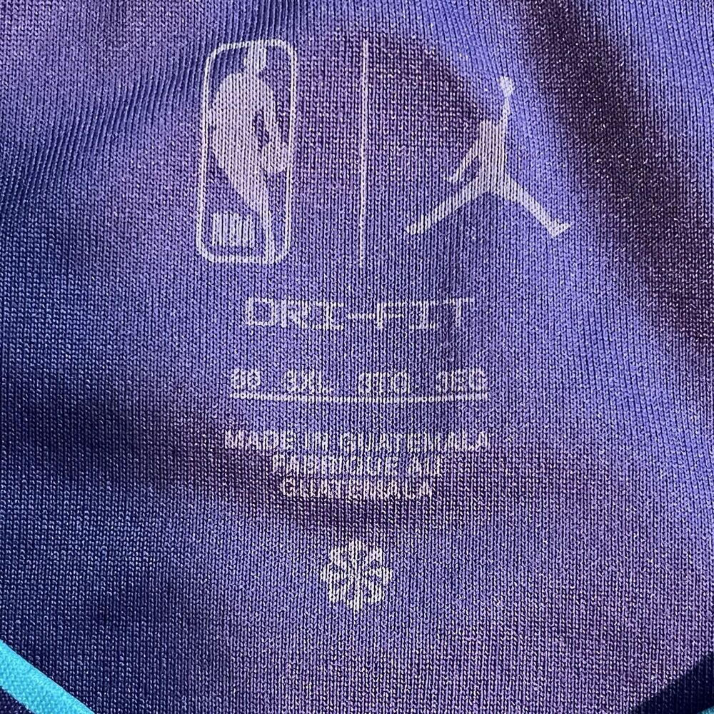 NBA Jordan Charlotte Hornets LaMelo Ball Jersey #1 Men’s 3XL (60) - Picture 6 of 12